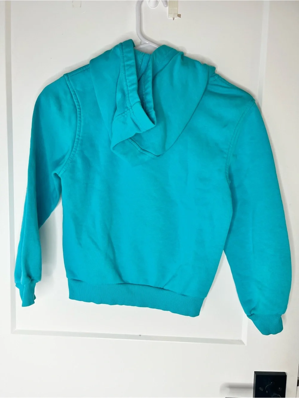 Nike Turquoise Hoodie with Black Swoosh Tag